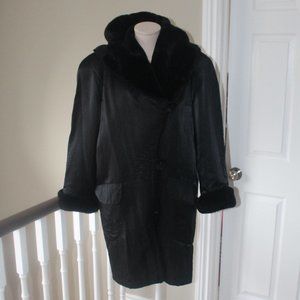 Linda Lundstrom reversible coat size small